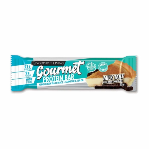 Youthful Living Gourmet Protein Bar Milk Tart - 70g