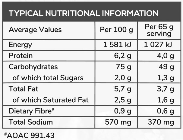 Lifestyle Food Gluten Free Instant Noodles Beef 65g Nutritable