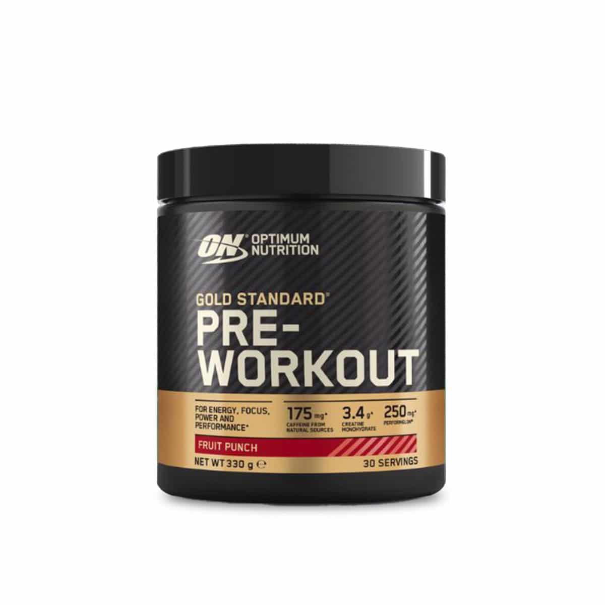 Optimum Nutrition Gold Standard Pre Workout Fruit Punch - 330g