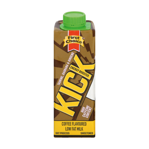 First Choice KICK Milk Based Energy Booster Coffee - 250ml