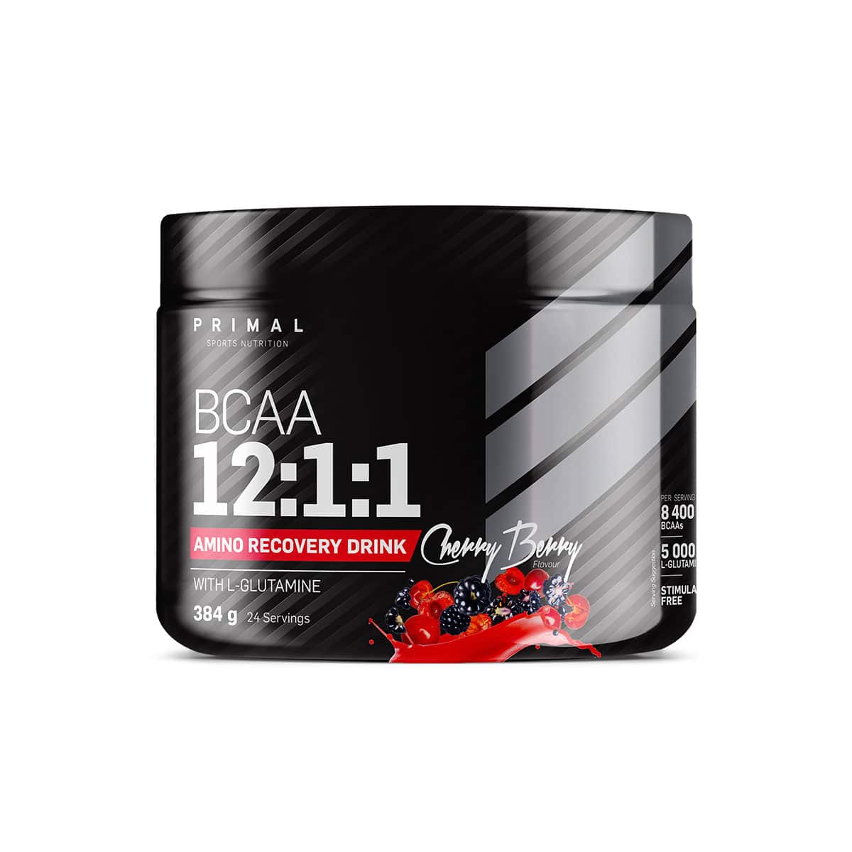 Primal BCAA 12:1:1 Cherry Berry - 384g