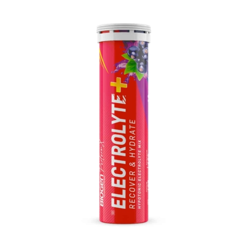 Biogen Electrolyte Plus Fizzy Blackcurrant - 10 Tabs