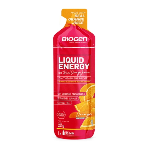 Biogen Liquid Energy Gel Orange - 60ml