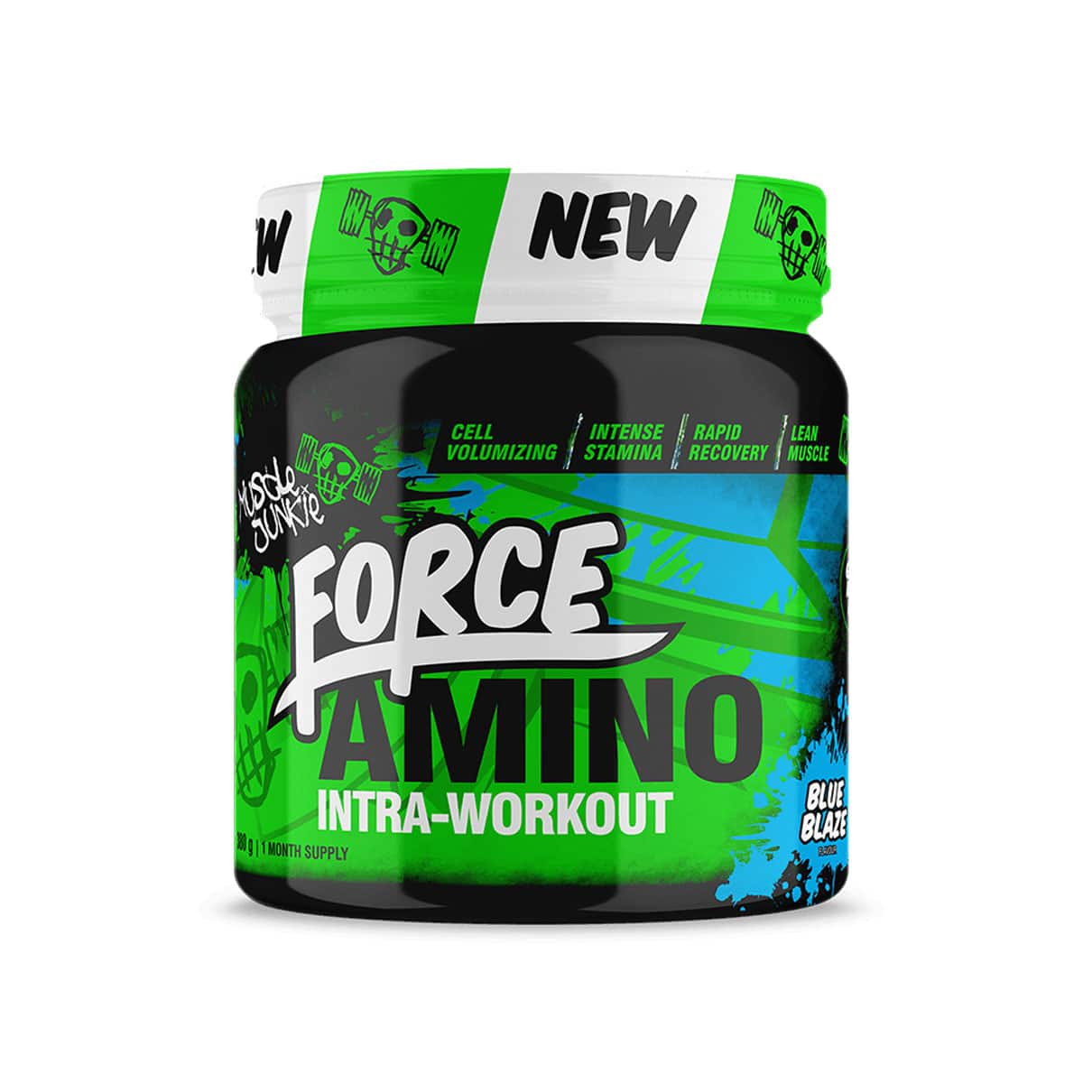 Muscle Junkie Force Amino Blue Blaze - 380g