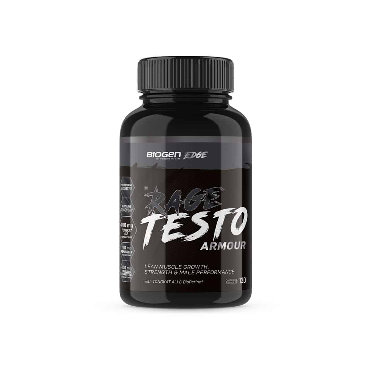 Biogen Rage Testo Armour - 120s