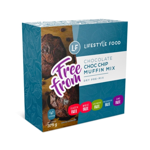 Lifestyle Food Gluten Free Choc Chip Muffin Mix - 375g