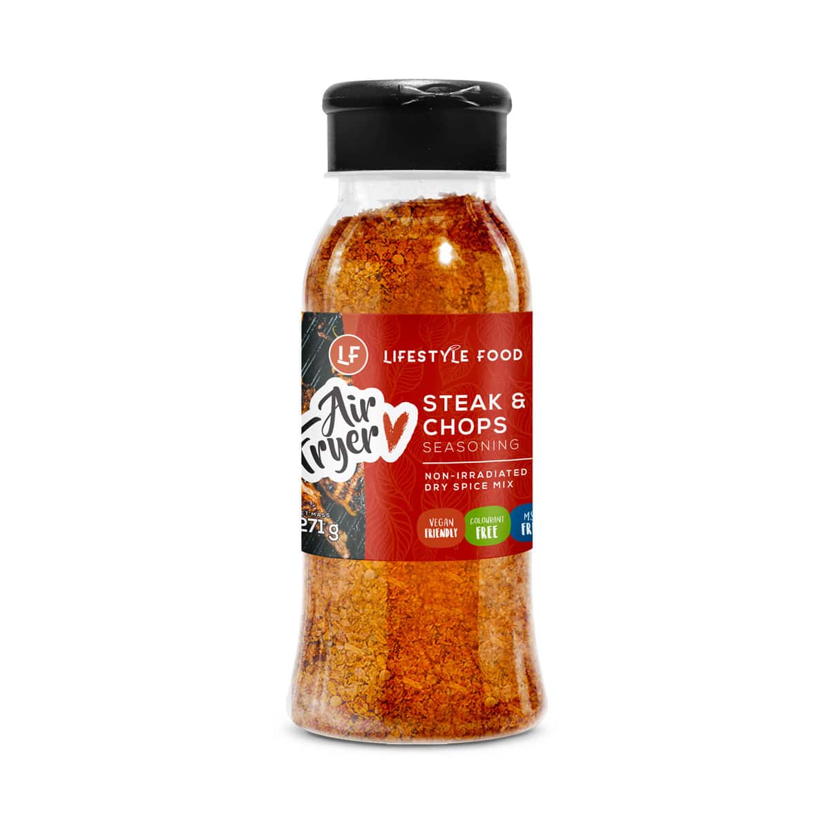Lifestyle Food Air Fryer Seasoning Steak & Chop - 200g