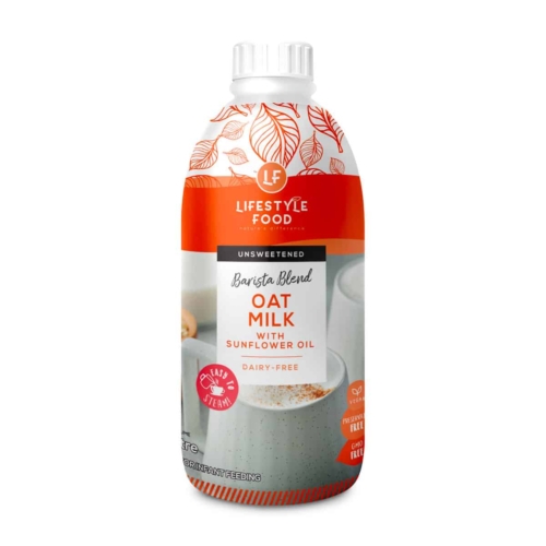 Lifestyle Food Oat Milk Barista Blend Unsweetened - 1 Litre