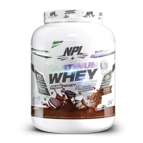 NPL Platinum Whey Cookies & Cream - 2kg