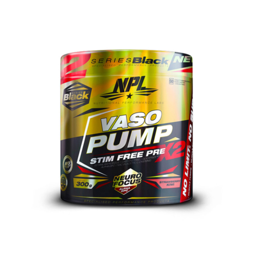 NPL Vaso Pump Stim Free Strawberry Kiwi - 300g