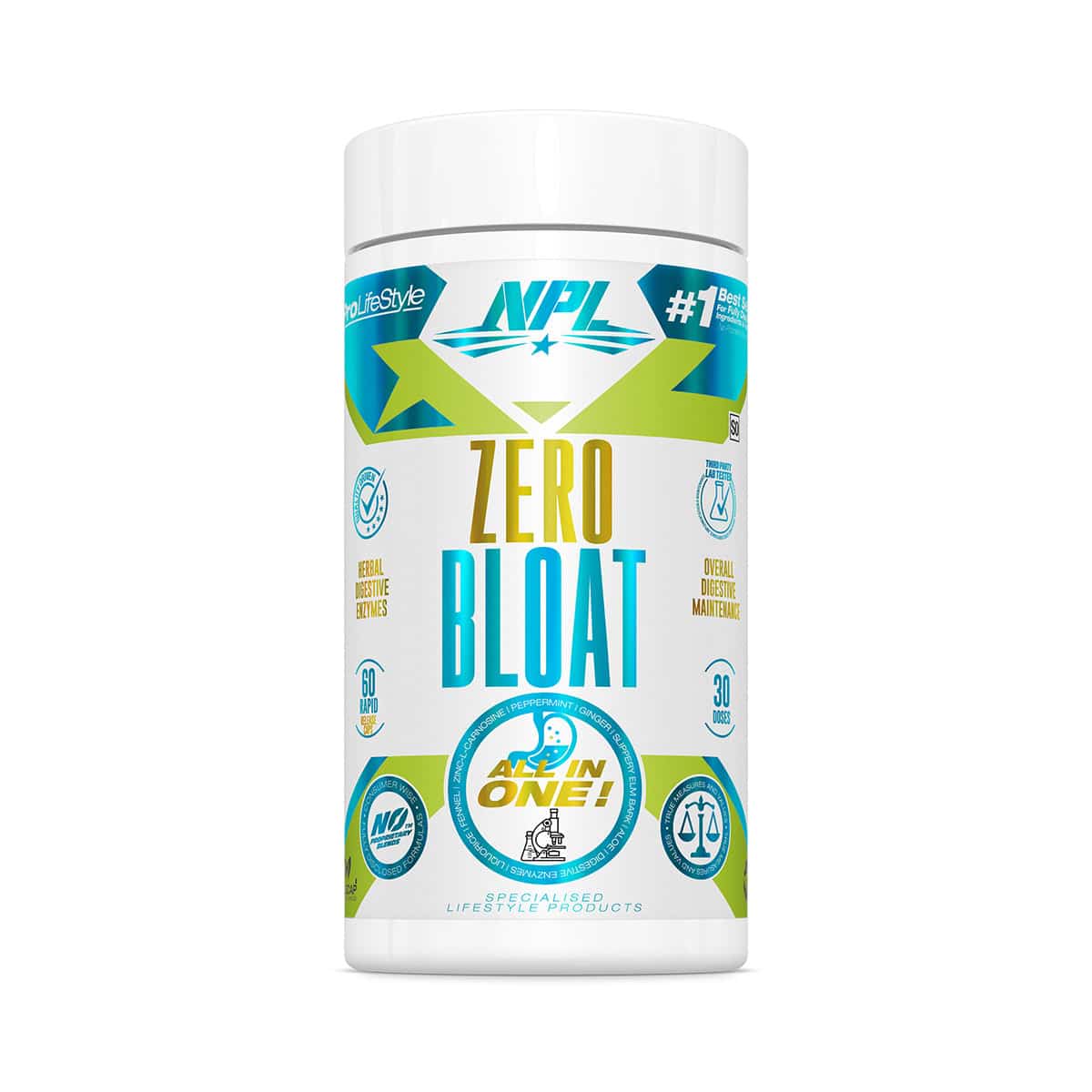 NPL Zero Bloat - 60 Vegecaps