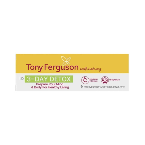 Tony Ferguson 3-Day Detox Fizzy Orange - 9s