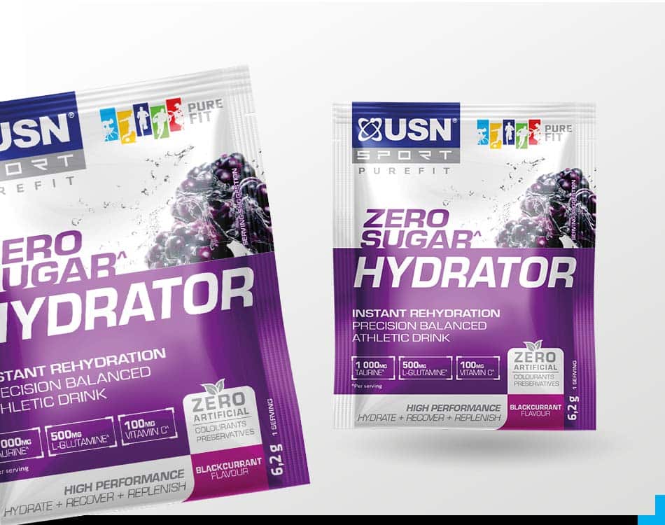 Boost hydration USN Hydrator refreshing Blackcurrant flavour